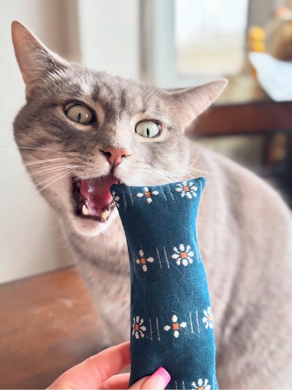 3/$20 Catnip Kickers (Handmade with Organic ‘Nip) - Picture 5 of 5